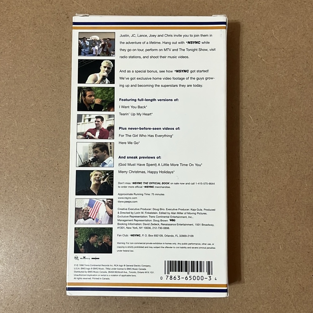 Nsync VHS - Picture 2 of 3
